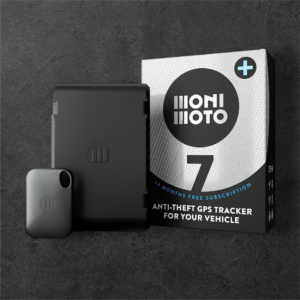 MoniMoto 7 Plus 3 Edition Motorcycle Tracker and Alarm with DIY Installation